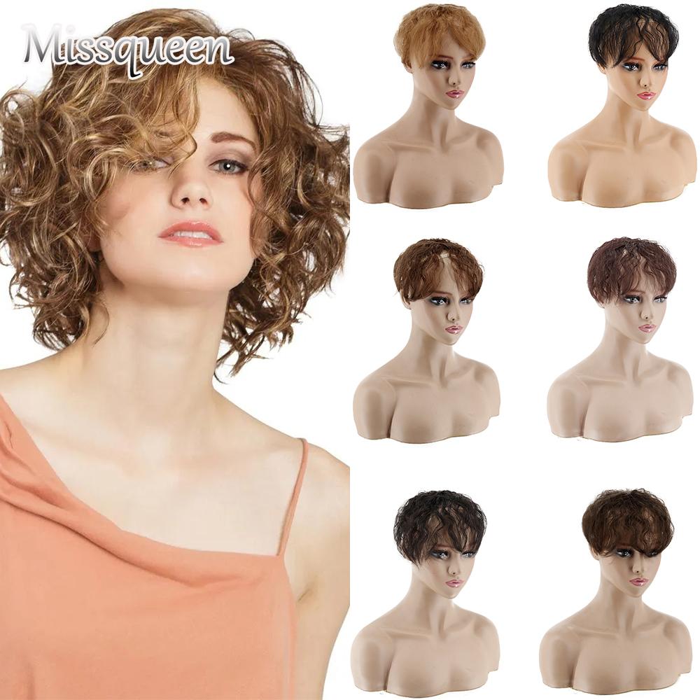 

MISSQUEEN Bangs Волосы 3D Air Hair Bangs Fringe Clip In Bangs Hair Extensions Парики Волосы Кусочки челки Toupees Топперы для выпадения волос