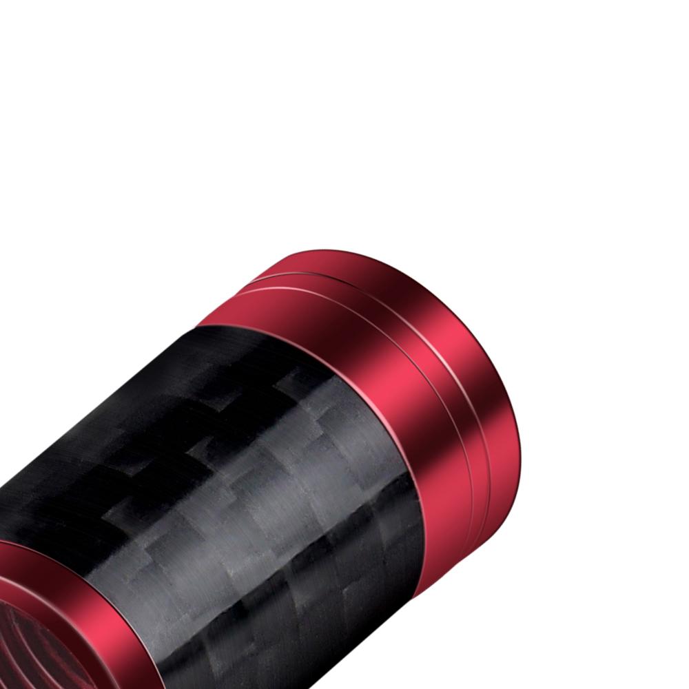 AKO1 4Pcs Car Emblem Tire Carbon Fiber Valve Caps For Ford Focus C-Max Fiesta Explorer Kuga Ecosport Mustang Mondeo Taurus Escape RS