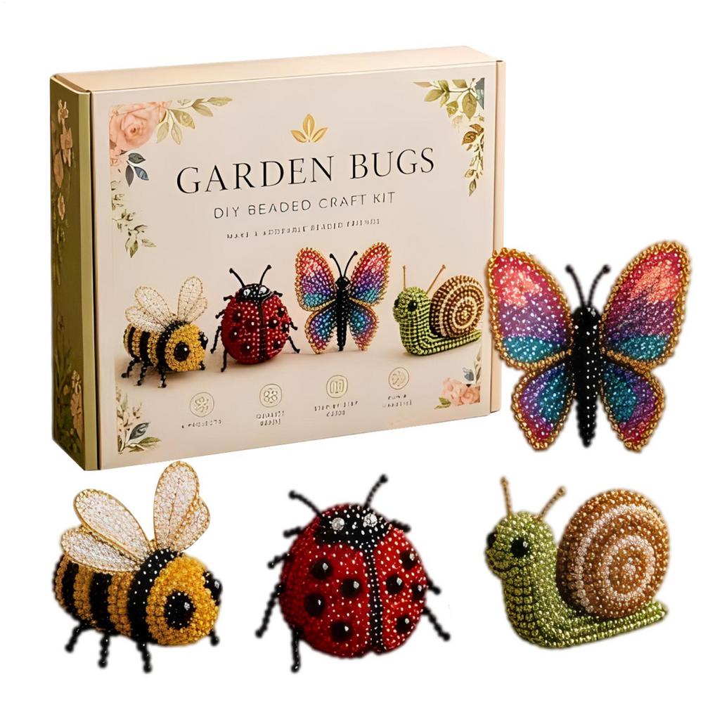 3D Beaded DIY Kit Animal Themed Beadwork Set Beginner Beading Craft Kit for Adults Enthusiasts Birthday Parties Rainy Days Stay