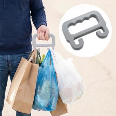 1/2/3 szt. Uchwyt do przenoszenia toreb na zakupy Ergonomiczny Lekki Wielofunkcyjny Uniwersalny Uchwyt na torby na zakupy i śmieci Plastikowy Uchwyt Narzędzie do noszenia