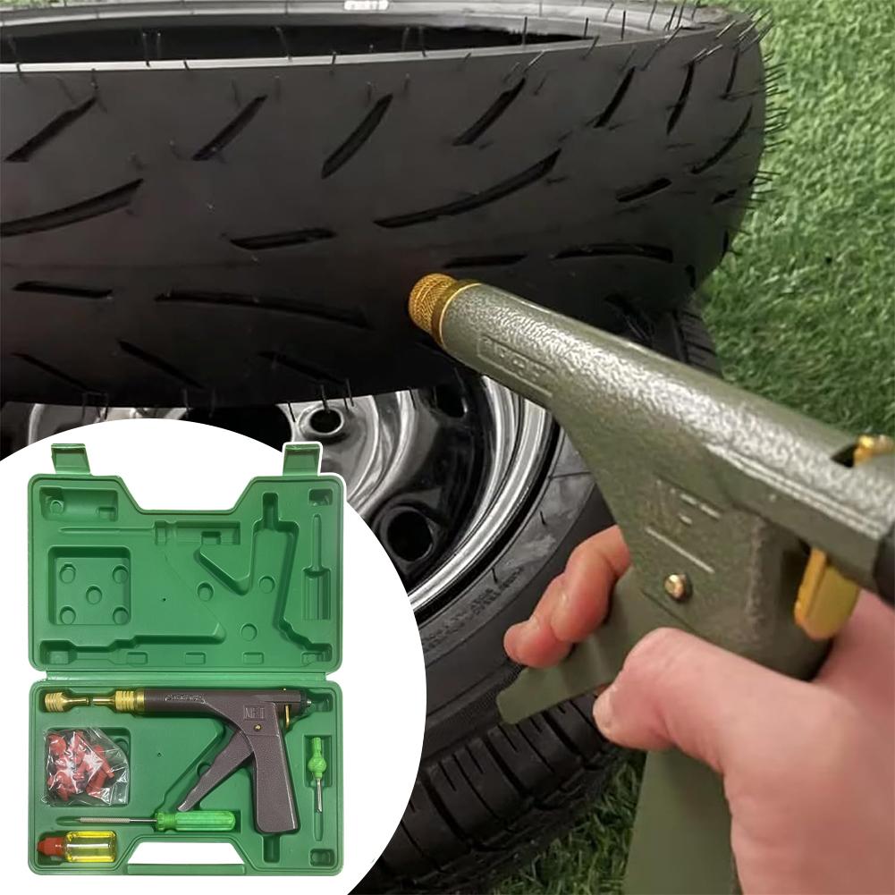 Car Motorcycle Bicycle Emergency Tubeless Tire Burst Professional Repair Kit Tire Repair Tool Rubber Mushroom Repair Nails
