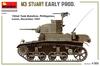 Miniart 1/35 Französischer M3 Stuart Frühes Modell Plastikmodellbausatz MA35412