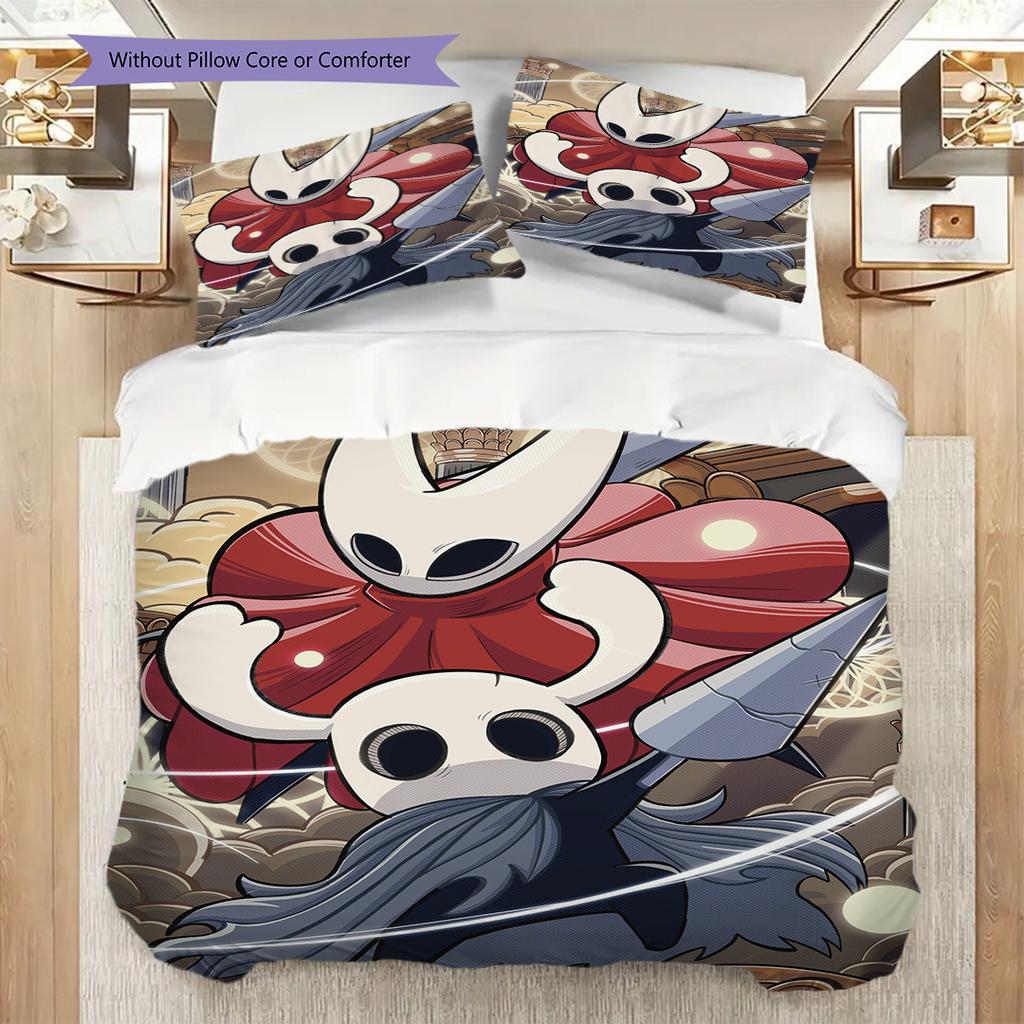 Skull Guardians Dynamic Ensemble Threepiece Set 1 Duvet Cover 2 Pillowcase Without Core Soft And Comfortable Bedding Set