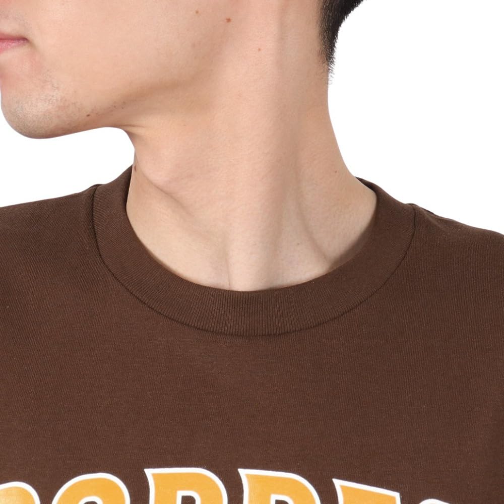 Fanatics MLB Jersey Logo Tee Brown Short Sleeve Shirt