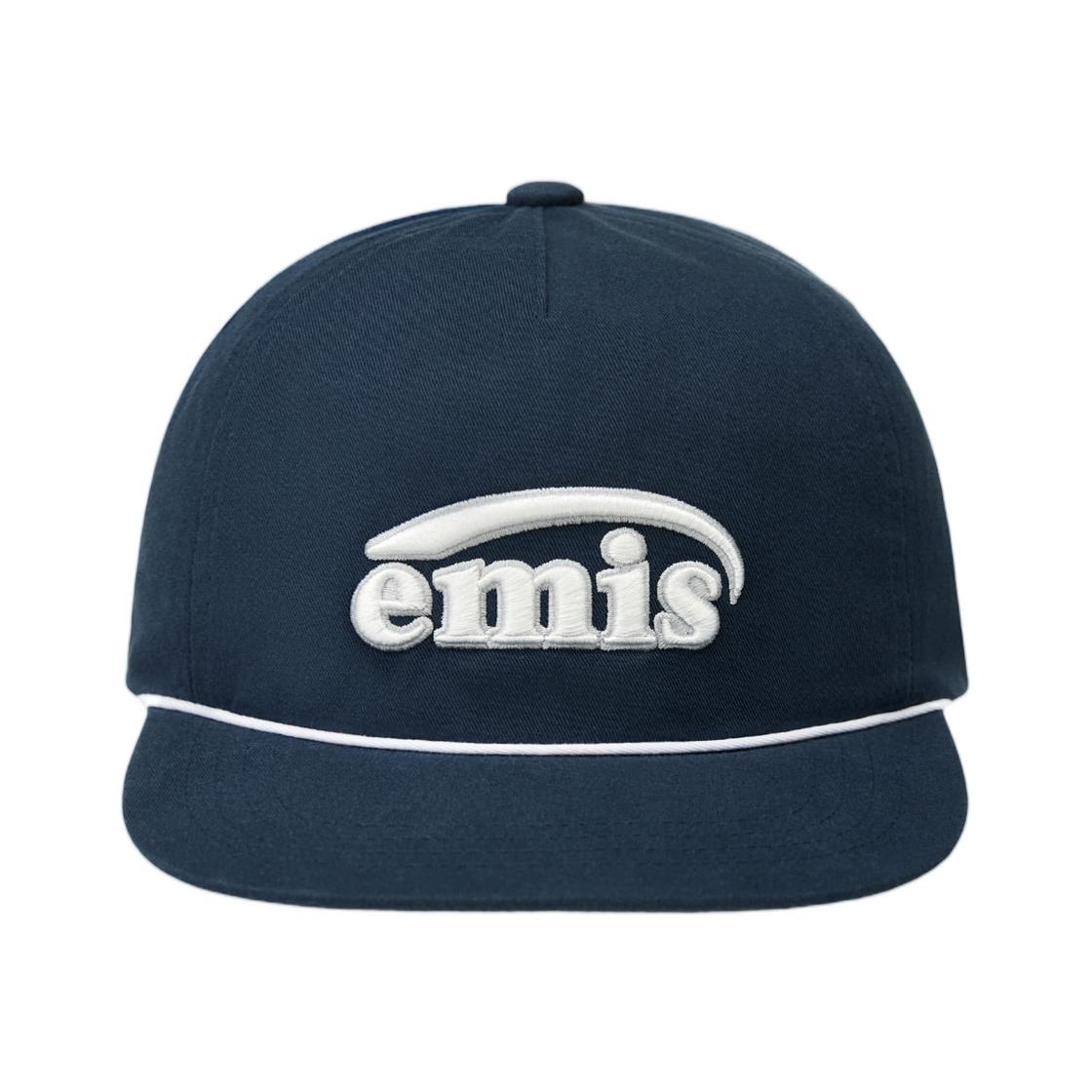 EMIS New Logo Cotton Trucker Hat Navy ONE SIZE