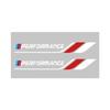 BBKZ6 Car Sticker Motorcycle Stickers Motorcycle Racing Modification Helmet Fuel Tank Wheel Hub Waterproof Decoration Decals for BMW E
