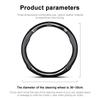 XR Car New Honda Car Steering Wheel Cover Breathable Anti Slip PU Leather Steering Cover For Honda CRV Accord Mugen Prelude FI