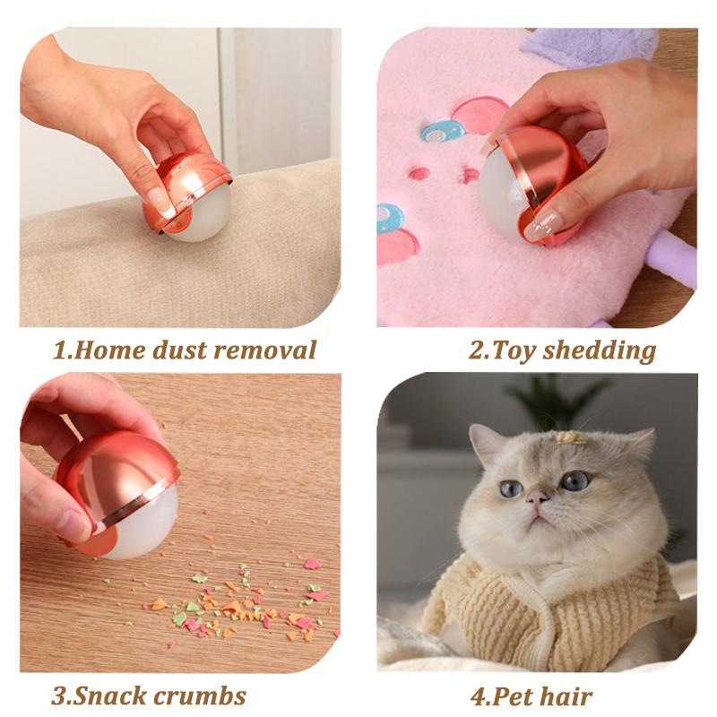 Reusable Hair Remover Ball Pet Hair Lint Roller Clothes Dust Cleaning Ball Washable Sticky Gel Lint Rollers Tool for Cat Dog