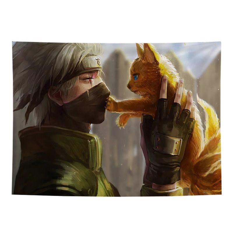 Naruto Tapestry 75x100 чёрный