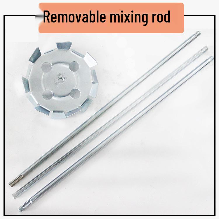 Electric Impact Drill with Hammer & Aircraft Modes, Putty Powder Mixing Rod & Impeller Head Attachment