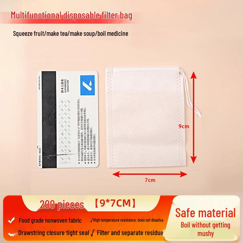 Disposable Non-woven Tea & Herb Filter Bags