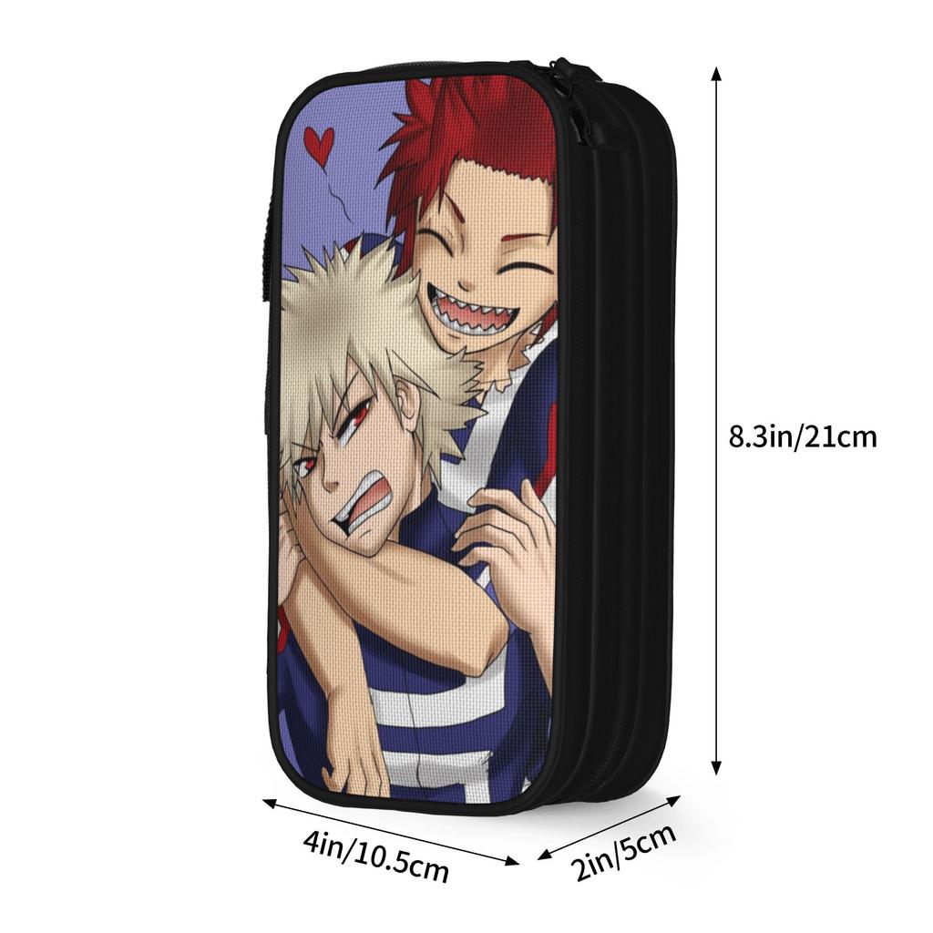 My Hero Academias Anime Pencil Case New Pen Holder Pencil Bags Student Big Capacity Students School Zipper Pencilcases