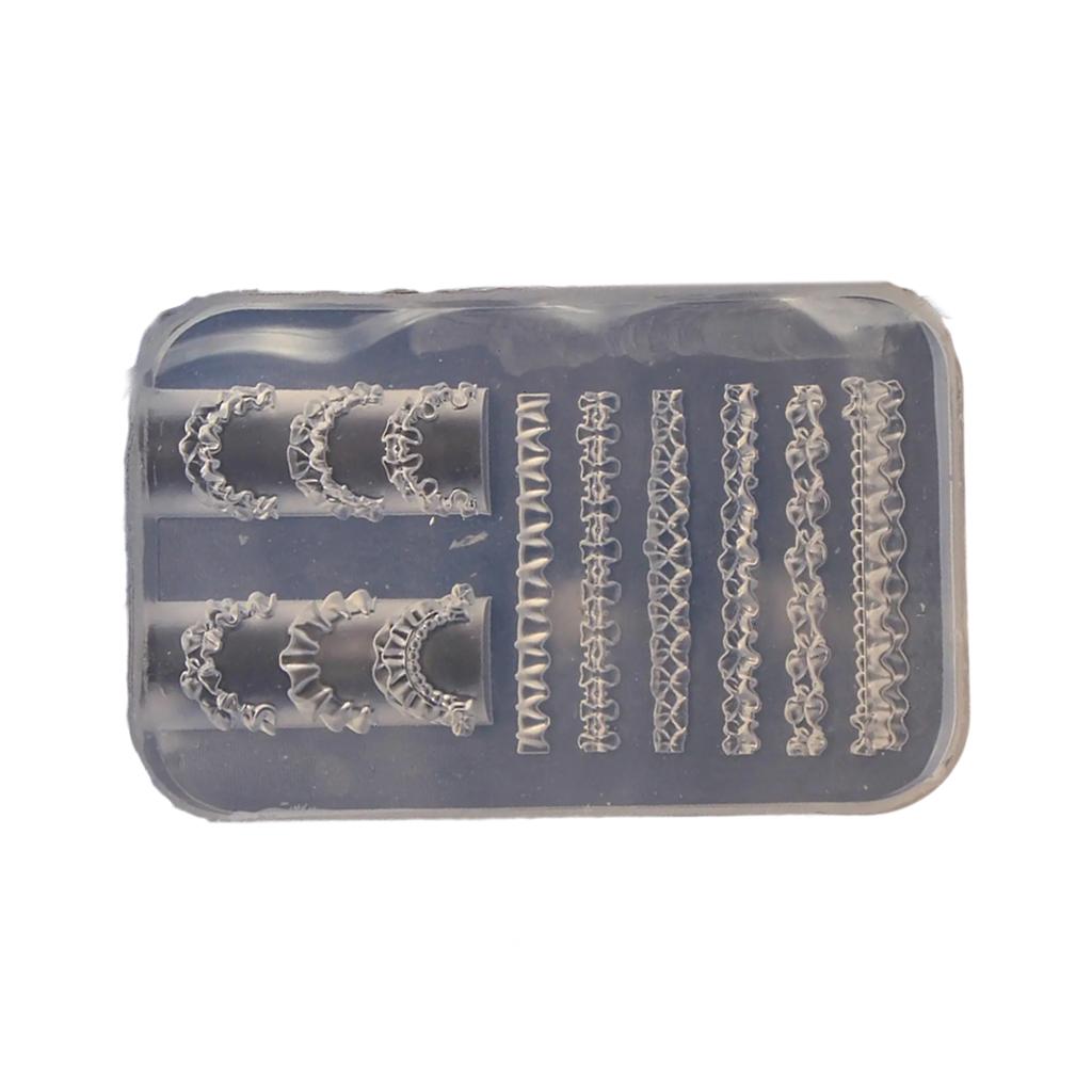 Elegant Bowknot Silicone Mould Set for Creating 3D Nail Art Earrings and Necklaces Crafting Tool Fashion Statement