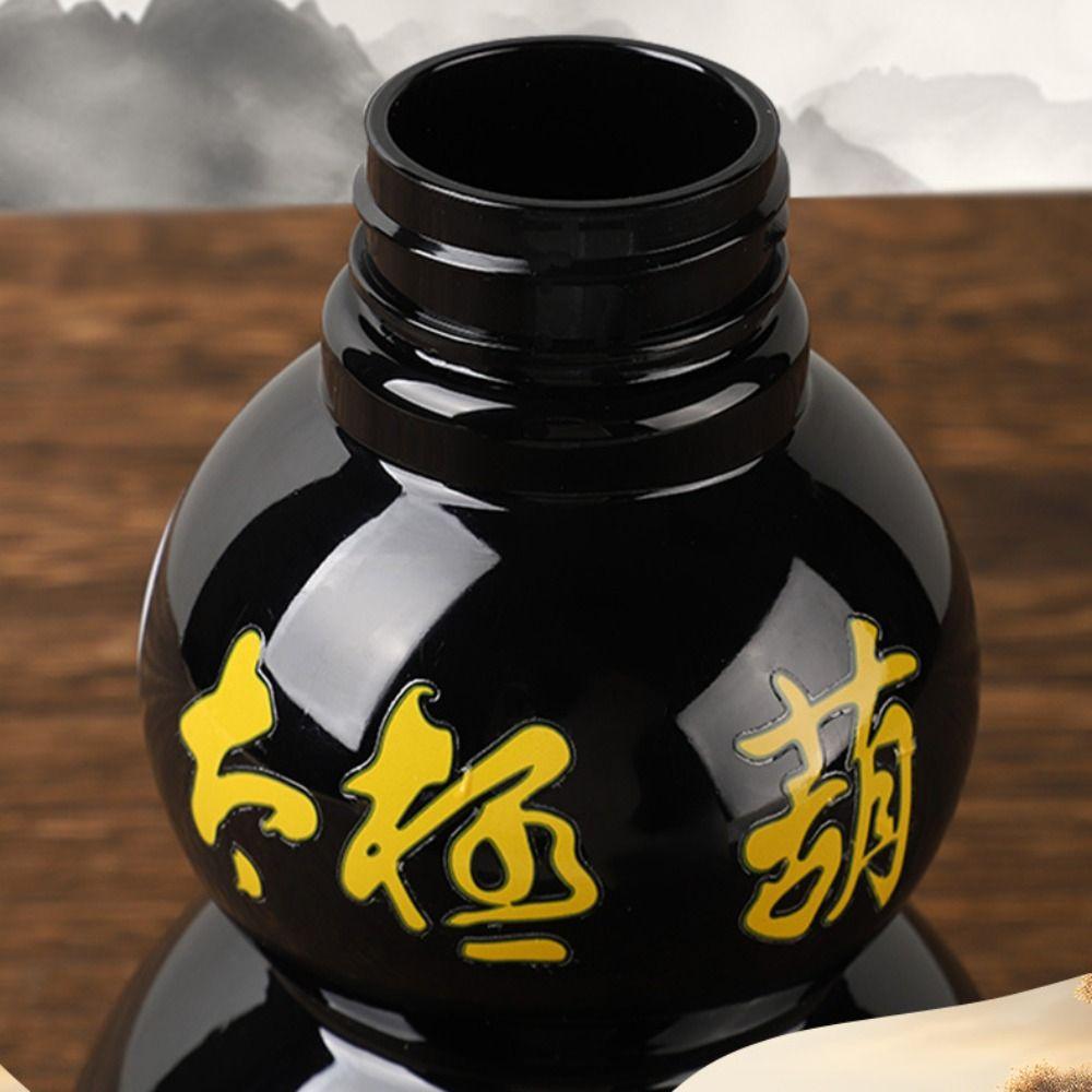 Large Capacity Vintage Water Kettle Chinese Style Gourd Drink Bottle Gourd Sports Bottle School