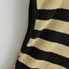 Women's Spring 2025 Striped Slim Fit Knit Dress