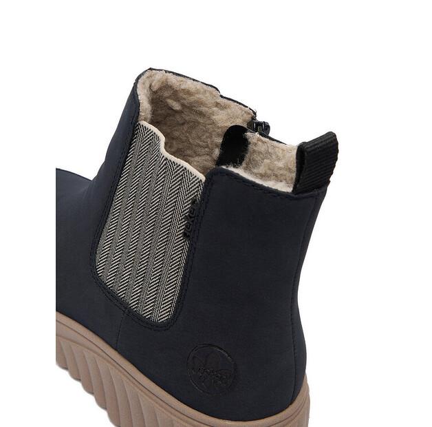 Rieker CEO-N2553-14 Dark Blue Ankle Boots
