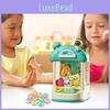 Colorful Mini Coin Operated Claw Machine Toy For Kids With Adorable Plush Toys And Capsules