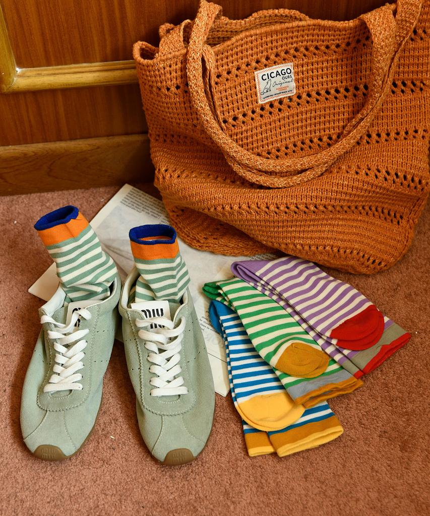 PIGMENT Color Day Socks (Kso260124)