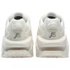 Fila Textile, Synthetic Leather Cushioning Abrasion Resistant Breathable Low Top Chunky Sneakers Men's White F12M324103FWT
