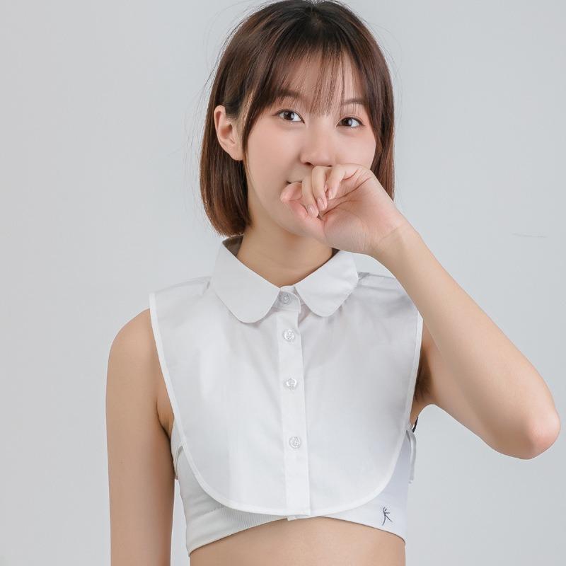 Unisex M-XXL Fake Collar Formal Business Suit Women Shirt Detachable Collars Large Size False Collar Accessories Fuax Cols