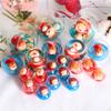 Anime Goldfish Princesa Ponyo Micro Paisagem Ornamentos Mini Luminous Goldfish Ji Vidro Diy Desktop Modelo Dollhouse Decor Brinquedos