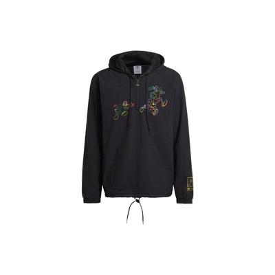 Moletom Pulôver Original X Disney Co-Brand com Estampa de Animal de Desenho Animado Masculino Jaqueta Preto HF4929