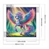 30x30cm 5D DIY Partial Special Shaped Drill Diamond Painting Kit Color Pegasus Embroidery Mosaic Art Rhinestone Home Decoration