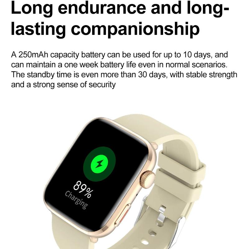 Smart Watch Dial Answer Calls Calorie Tracking 24 Hour Heart Rate AI Music Playback Bluetooth Call Men Health Smart Watches Woman Step Count
