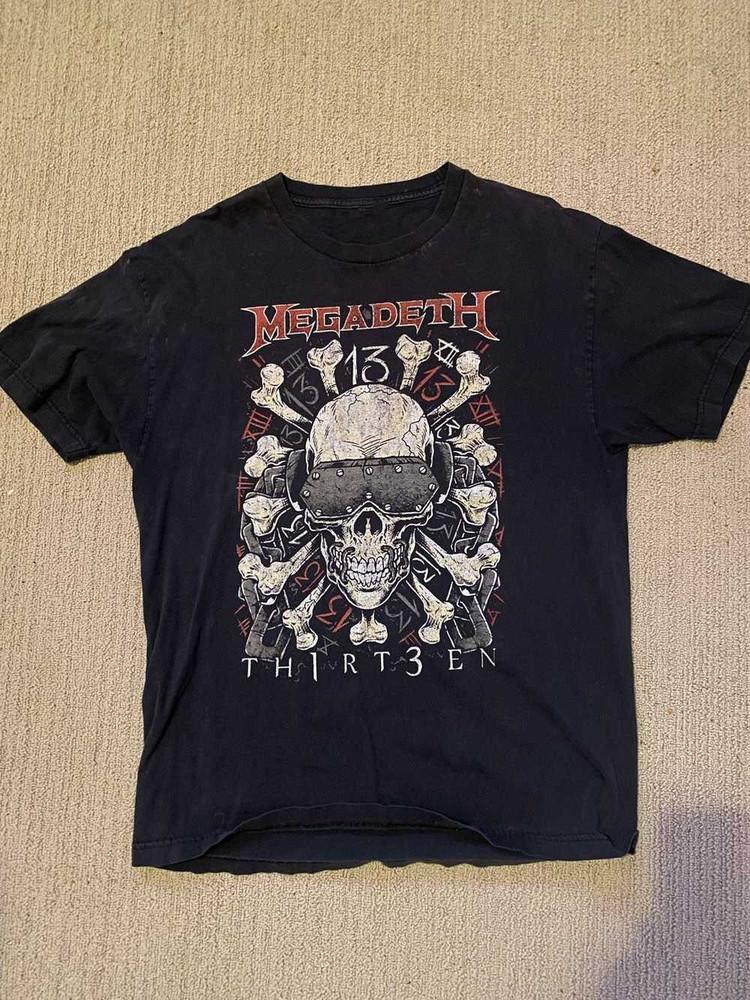 

New Megadeth Tour Bleach Dye Gift For Fans Unisex S-5Xl Shirt Ss2370 4XL