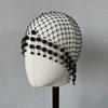 Exquisite Perlenquasten Kopfschmuck Handgefertigter Damenhut Mode Perlenquasten Haarhut Für Damen