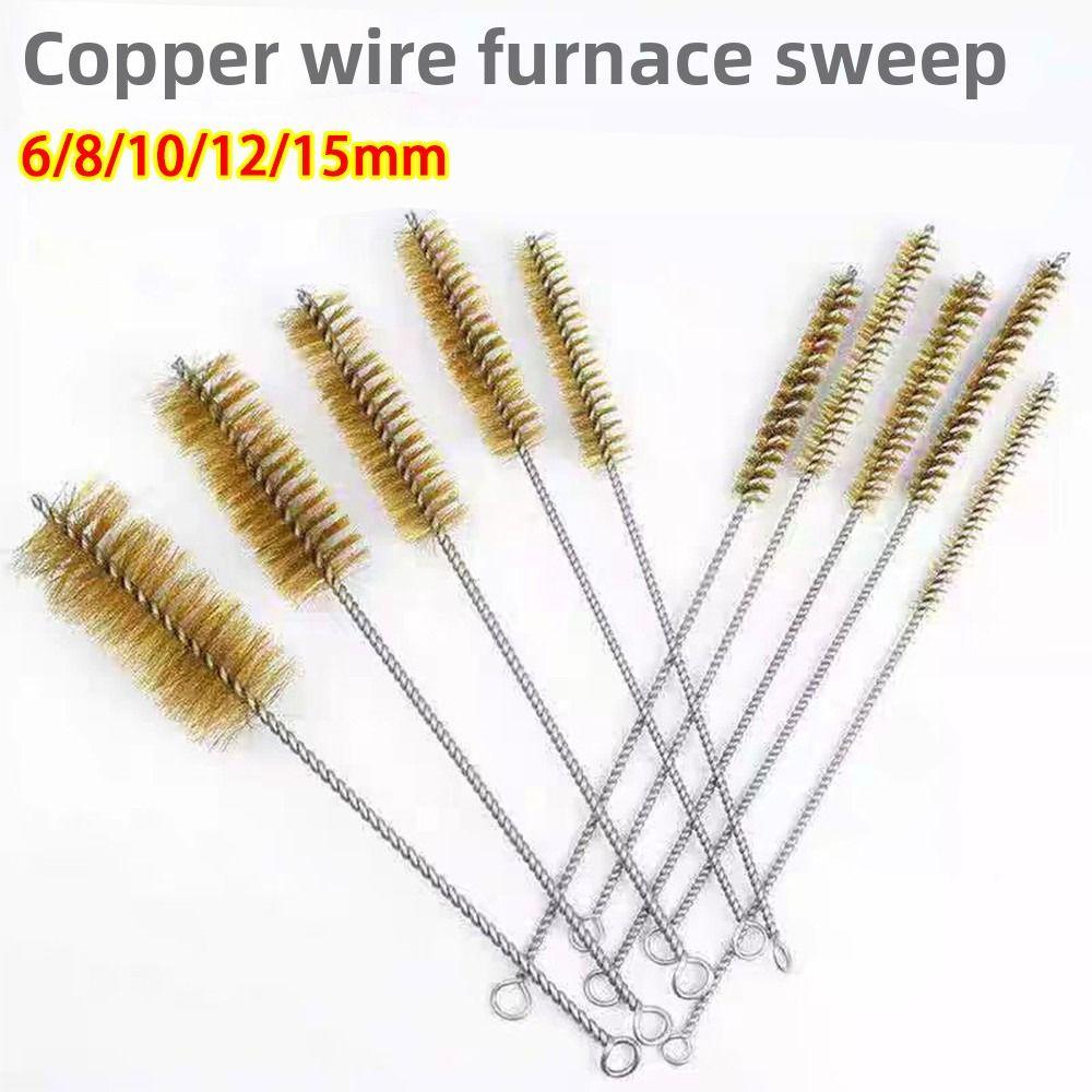 Entstaubung Kupferdraht Rohrbürste Rostentfernung Kupferdrahtbürste Tragbare Drahtbürste