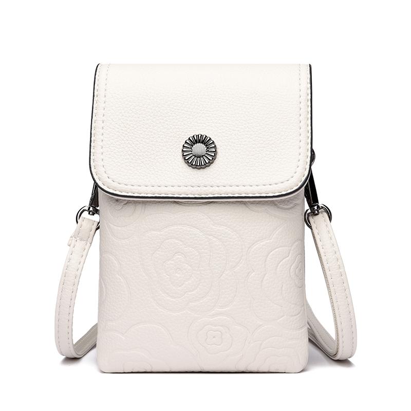 

Women Soft Leather Shoulder Bags Ladies Small Solid Color Crossbody Bag And Purse New Designer Messenger Commuting Bag