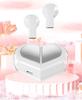 Heart-Shaped K520 Rotatable Bluetooth 5.4 TWS Headset - Deformable Dual Model