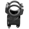 LUNJE 31.8x35mm Bike Handlebar Short Stem Riser Aluminum Alloy   Hollow Stem