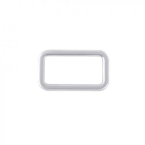 Silver Steel Switch Cover Car Tailgate Rear Door For Mercedes-Benz GLC 2016-