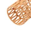 1 Piece Vintage Hanging Lampshade Handmade Woven Lamp Shade For Living Room Bedroom Hotel Simulated Rattan Light Fixture