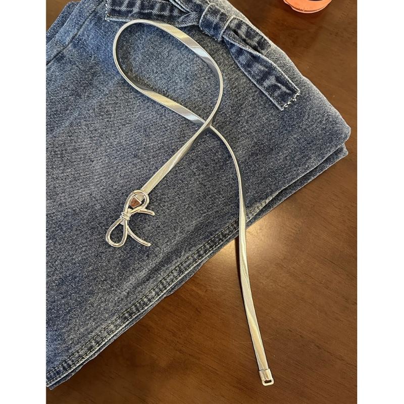 Modische Taillenkette mit Schleifenverschluss, Taillenbund, verstellbarer Taillenschmuck, stilvolle Taillenkette, Legierungsstruktur für den Alltag