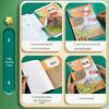 Back-to-School Transparent Frosted Waterproof Self-Adhesive Book Cover
