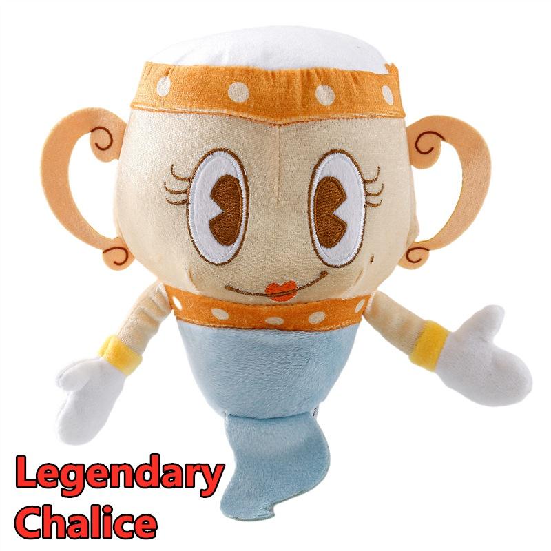 13 Style Teacup Head Adventure Game Cuphead Chalice Mugman Doll Plush Toy Doll Children Gift