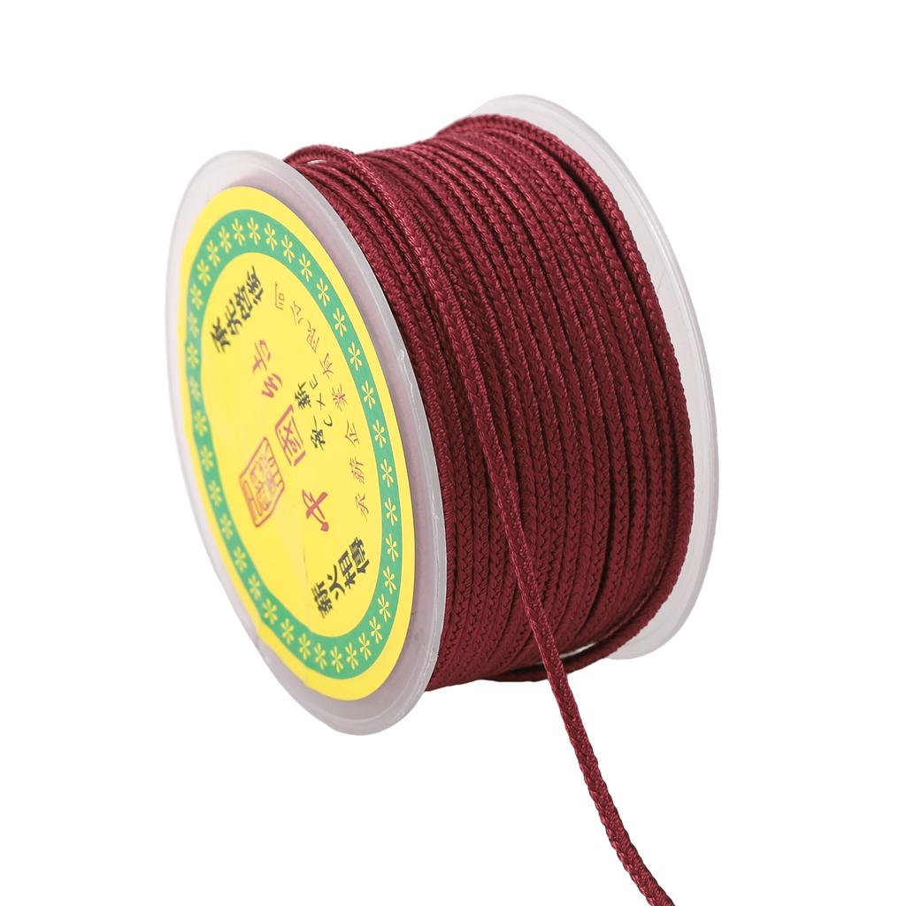11/16Metri Corda di Cotone Corda di Nylon Filo Stringa Fai da Te Perline Braccialetto Intrecciato Creazione di Gioielli