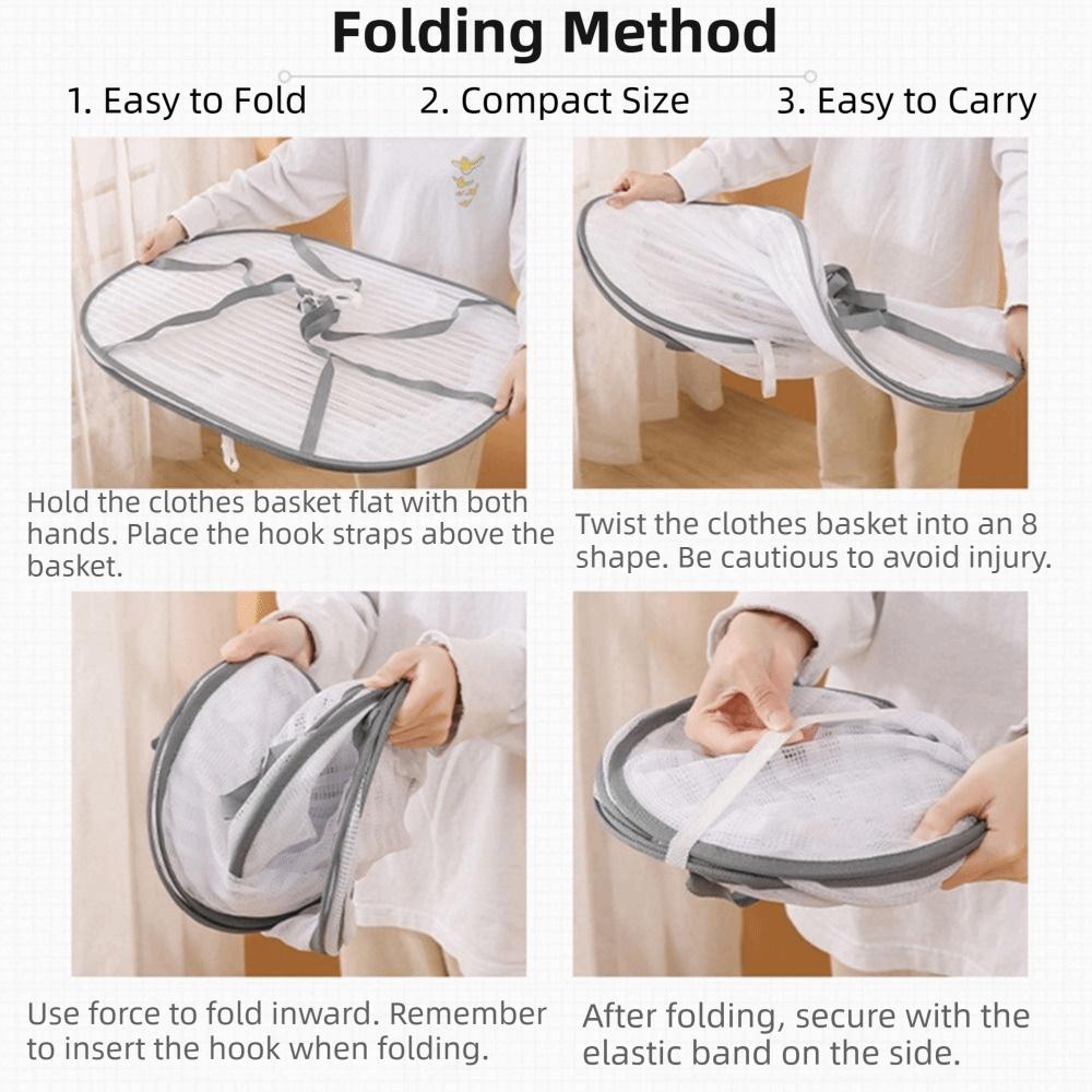 Foldable Dried Vegetable Net 1/2/3 Layer Multi-layer Drying Net Drying Fishing Net  Clothing Drying