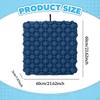 Inflatable Office Chair Cushion, Foldable with Storage Bag for Stadium, Camping, Hiking