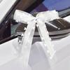 1pc Snow Yarn Pull Bow Ribbon Big Car Bow for Cars Birthday Christmas Presents Gift Decoration Ribbon Wedding Pull Flower