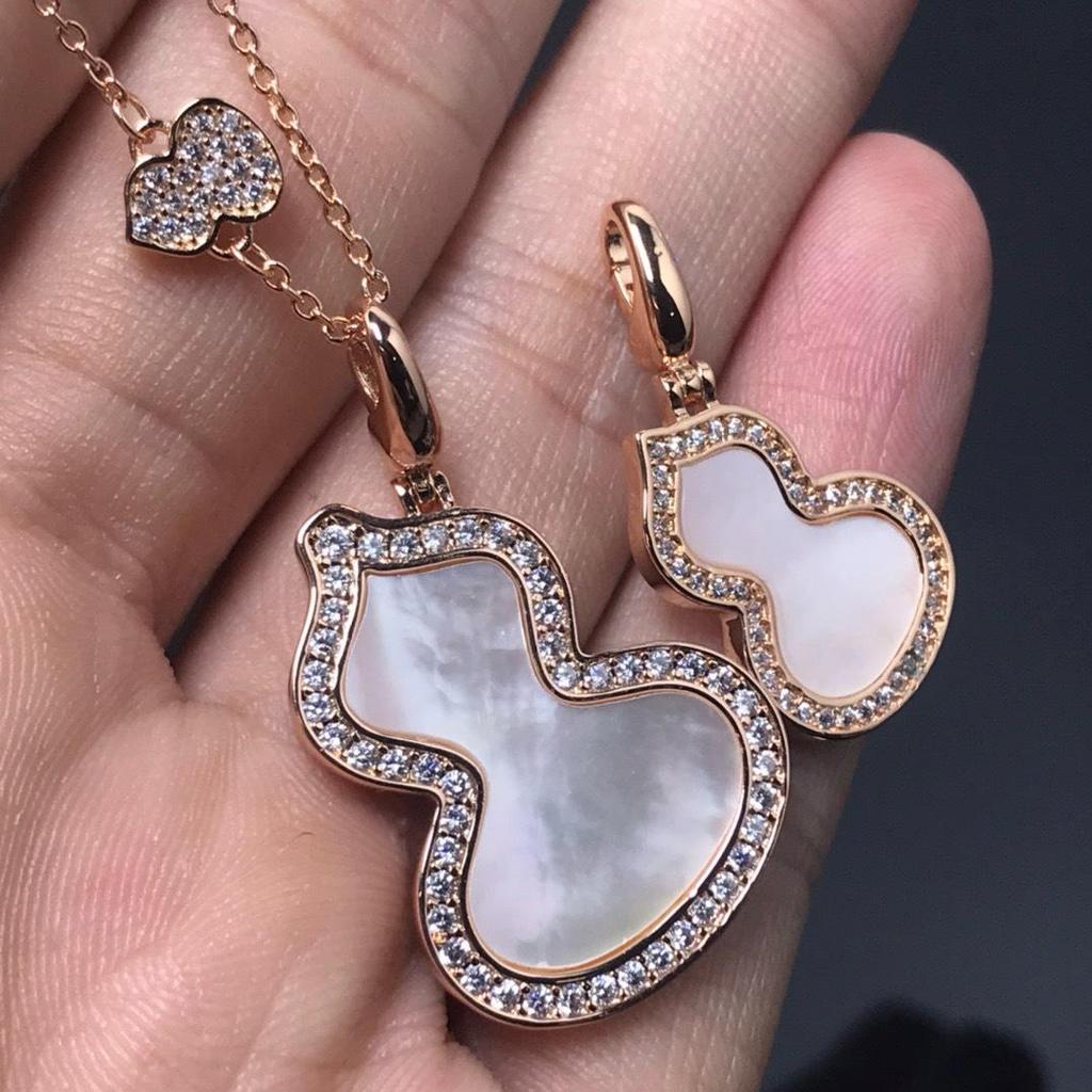 Qilin-Style CNC Black Agate Gourd Necklace - Women's Clavicle Pendant for Live Streaming Sales