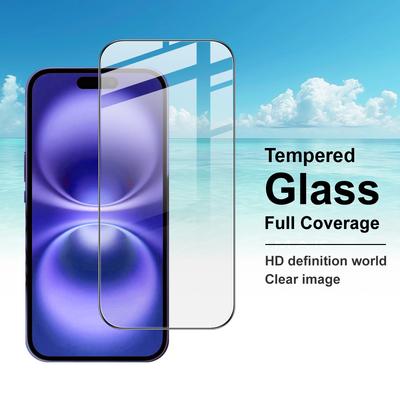 IMAK Pro+ Series For iPhone 17 Pro Max Tempered Glass Full Screen Protector Sensitive Touch Film