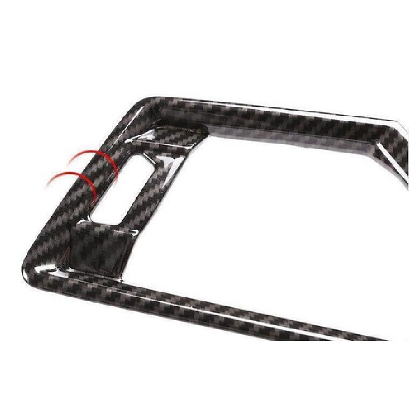 For BMW 3 4 Series G20 2019-2023 Carbon Fiber Console Air Outlet Vent Cover Trim