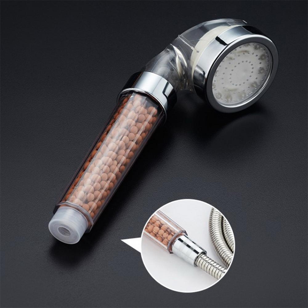 Głowica prysznicowa LED Anion Shower SPA z funkcją oszczędzania wody pod ciśnieniem i regulacją temperatury Kolorowa ręczna duża deszczownica