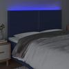 VidaXL LED Headboard Bedroom Furniture Double Bed Accessory Head of Bed Frame Interior Blue 3122304