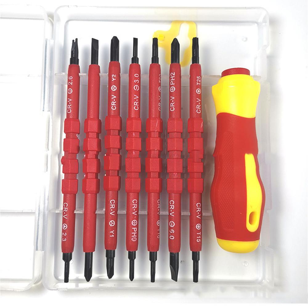 Bolt Driver High Hardnes Durable Labor-saving High Quality Tool Cross Slotted Screw Strong Magnetic Dual-purpose Screwdriver