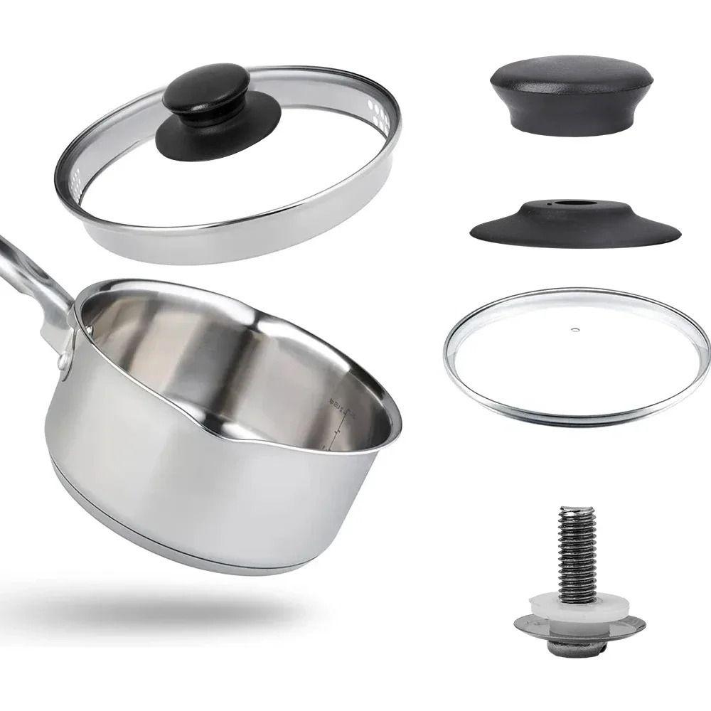 1/2/4Pcs Cookware Handgrip Parts Pan Lid Handle Kitchen Cookware Glass Pan Lid Tops Pot Lid Knobs